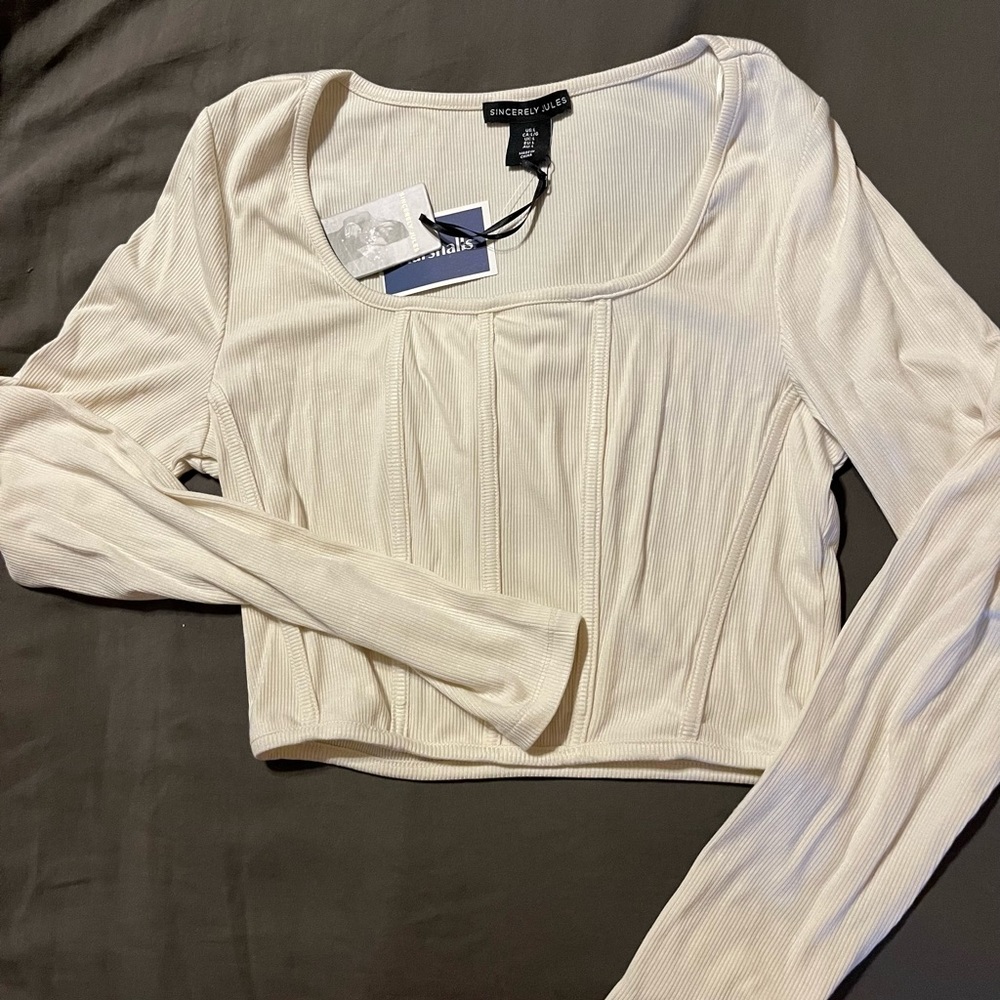 Long Sleeve Crop Top